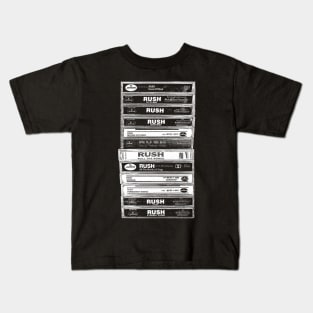 Rush Band Cassette Album Kids T-Shirt